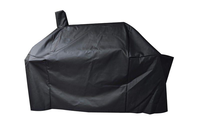 acoveritt Smoker Grill Cover Sized for Char-Griller Charcoal Grill 2190 and 2197 Heavy Duty Waterproof Patio 600D Canvas Barbeque BBQ Grill Cover G21623 - Image 1